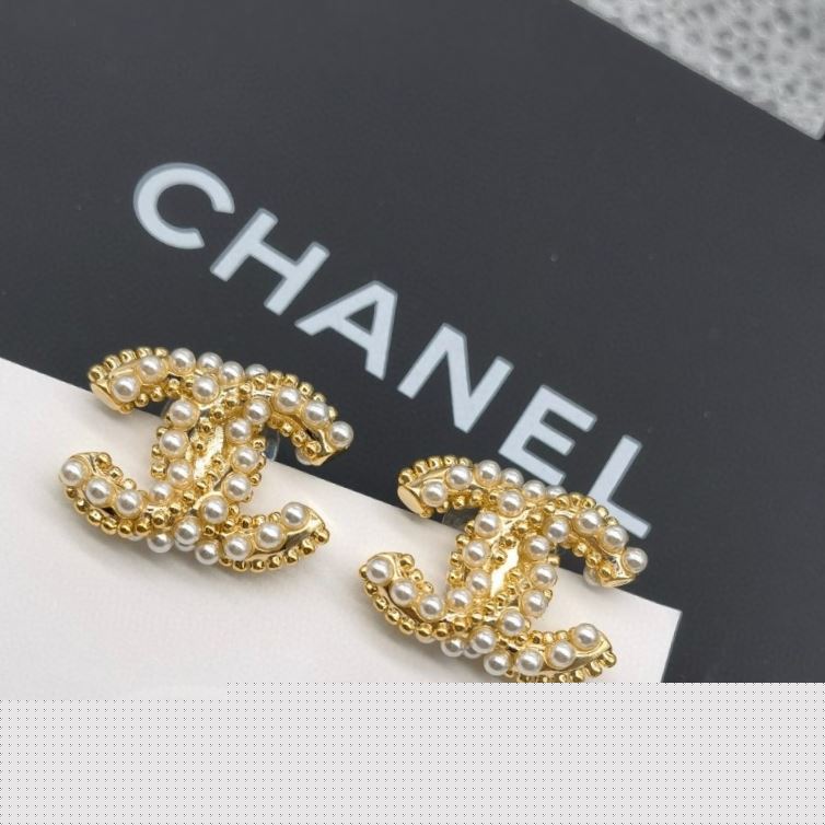 Ch*el earrings